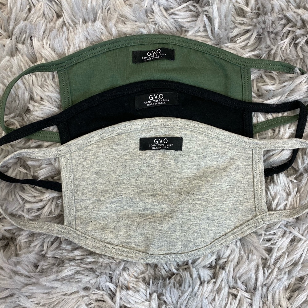 ‼️ Unisex Face Mask Protective Good Vibes USA Made - Picture 6 of 8